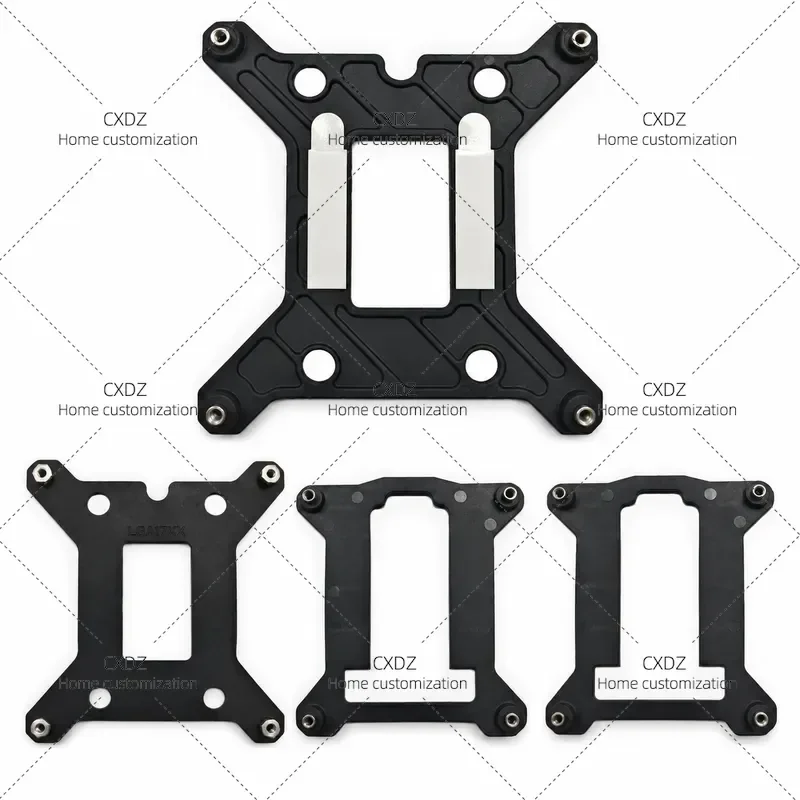 2pcs Universal CPU Cooler Backplate Bracket for12th 13th14th15th Gen Intel LGA1700 1851 B760 Z790 Motherboard Radiator Mounting