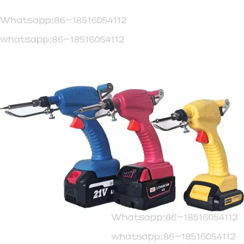 新型20v充電式はんだごて-ワイヤレスリチウム電池充電式-半自動はんだ供給-家庭用ハンドヘルド電動