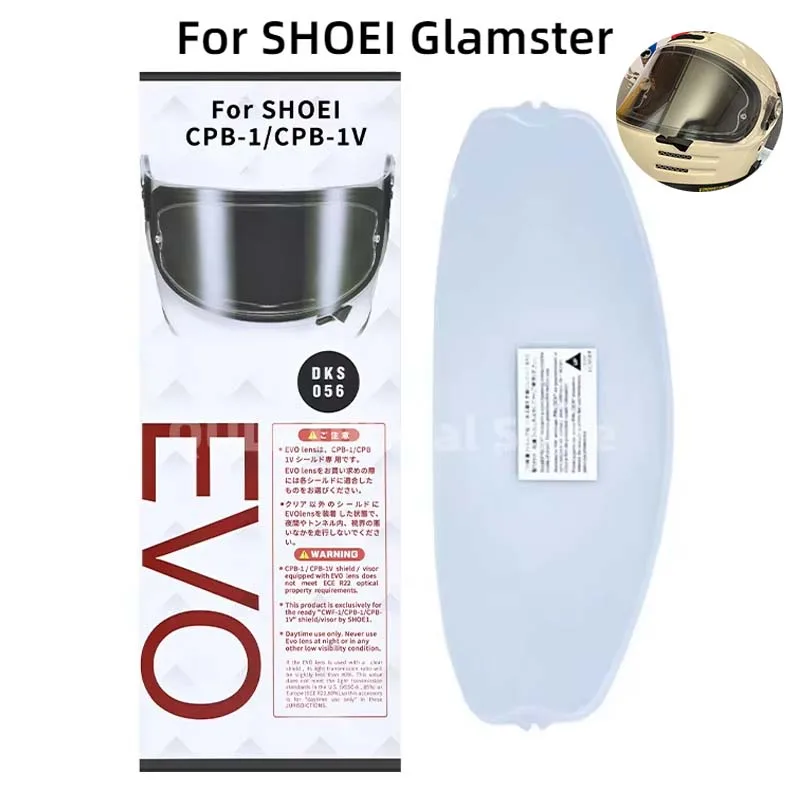 Motorcycle Helmet Visor Film Anti Fog for SHOEI Glamster CPB-1 CPB 1 1V Lens Anti Fog Film Helmet Accessories