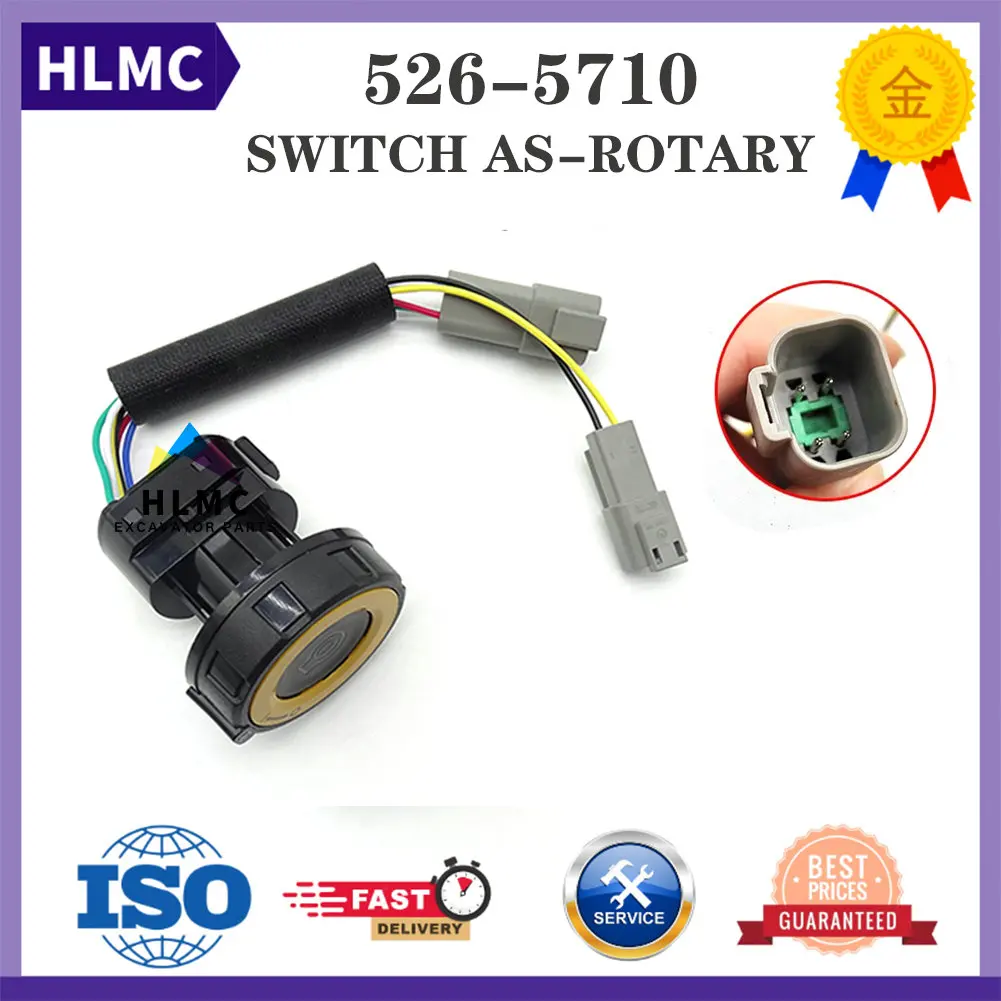 

526-5710 Excavator Ignition Switch For E306GC E303GC E305GC 320GC Tractor Excavator Machinery Ignition Switch Button