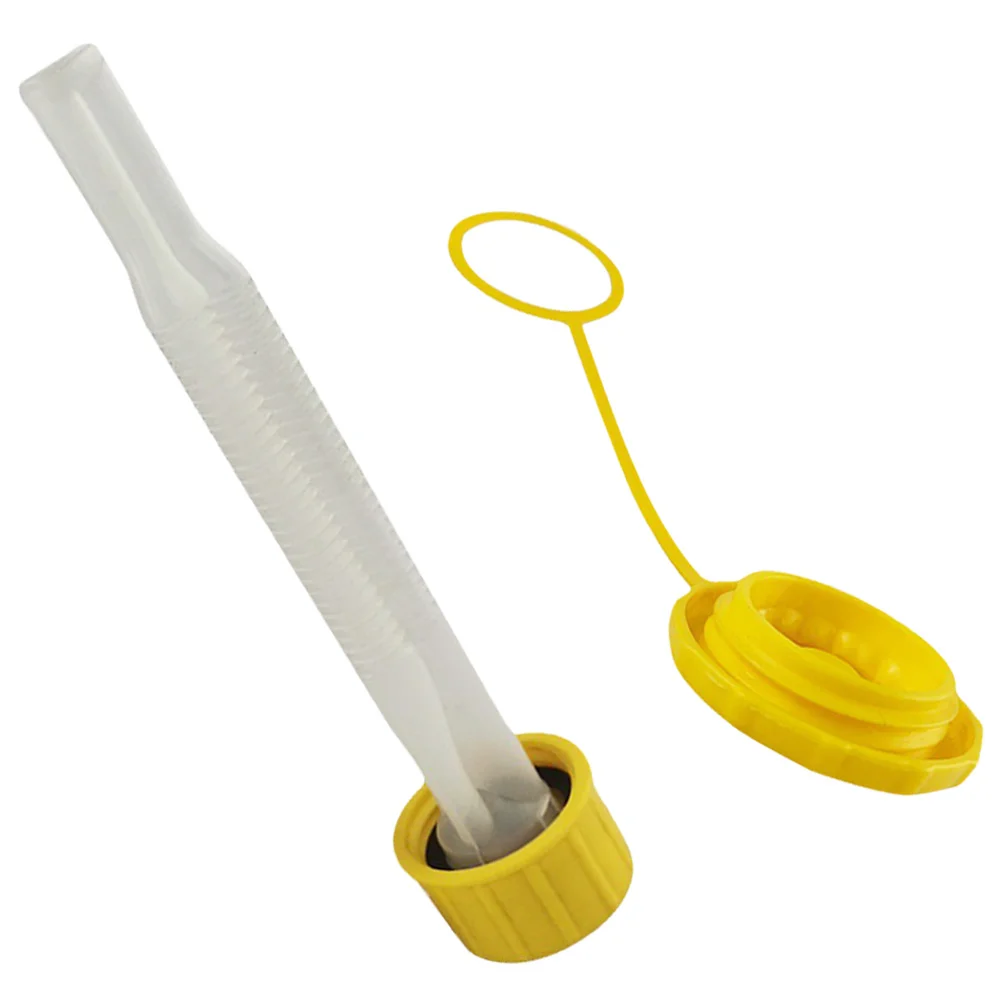 1 قطعة أنبوب نقل الوقود الغاز يمكن صنبور استبدال فوهة لعلب سهلة صب الوقود اكسسوارات البلاستيك قناة زيت الأنابيب سيارة #6