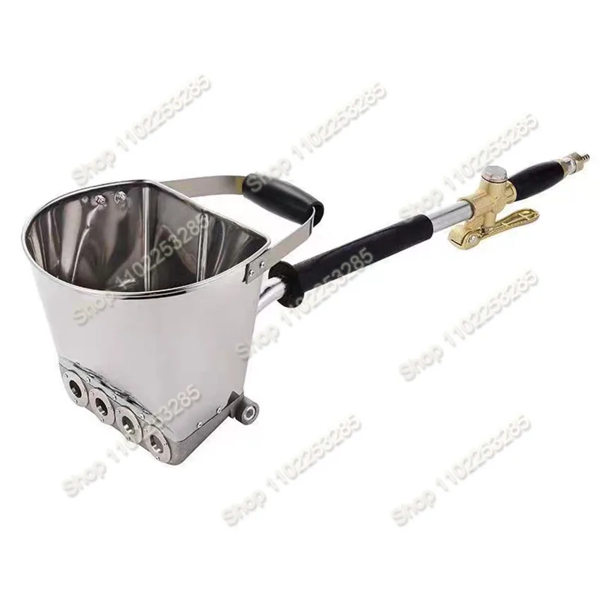 Cement Spray Gun, Home Cement Mortar Spraying Machine, Portable Pneumatic Tool Sand Gun Machine Mortar Grouting Machine