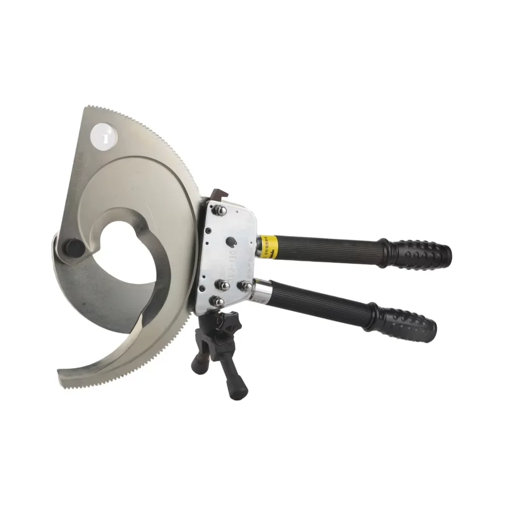 

J130 Ratchet Cable Cutter Steel Strand Shear Bolt Cutter Copper and Aluminum Armored Cable Scissors