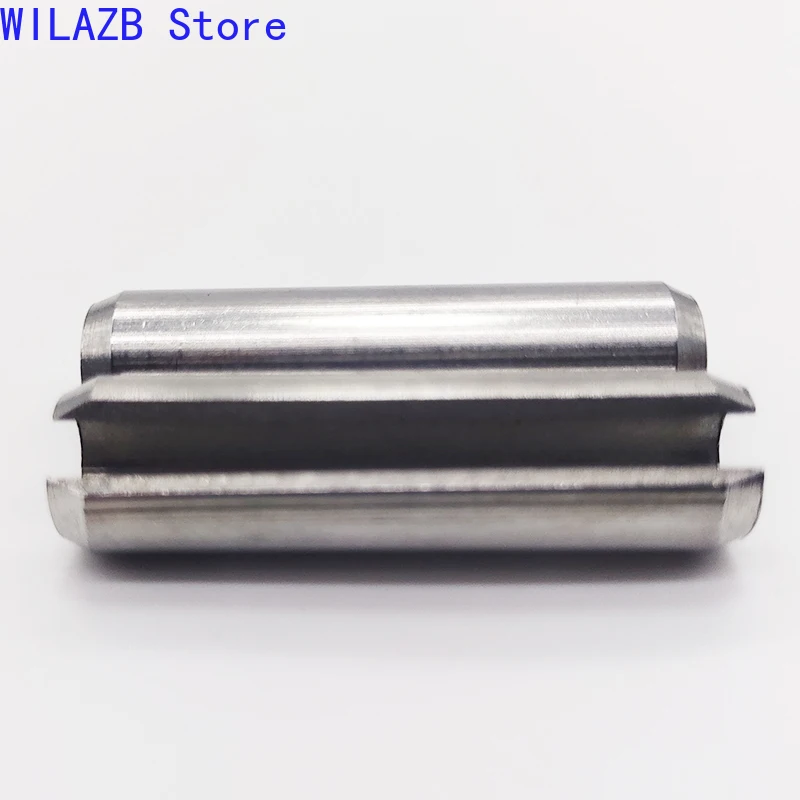 1/5/10/50Pcs M1.5 M2 M2.5 To M10 GB879 304 Stainless Steel Elastic Cotter Cylindrical Positioning Tension Dowel Roll Spring Pins