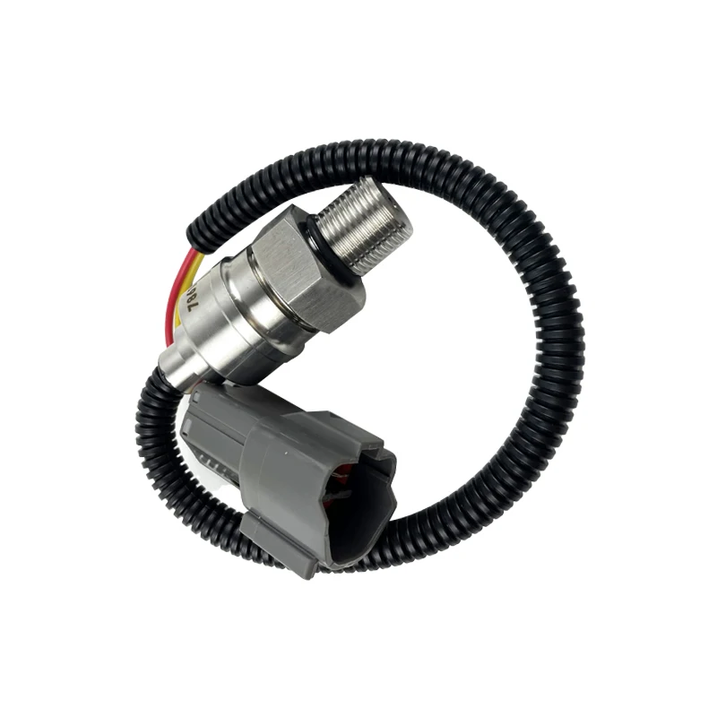 7861-92-1610 High Pressure Sensor 49MPa 39.5IN Long 3 Plugs for Komatsu PC200-6 PC300-6 Excavator