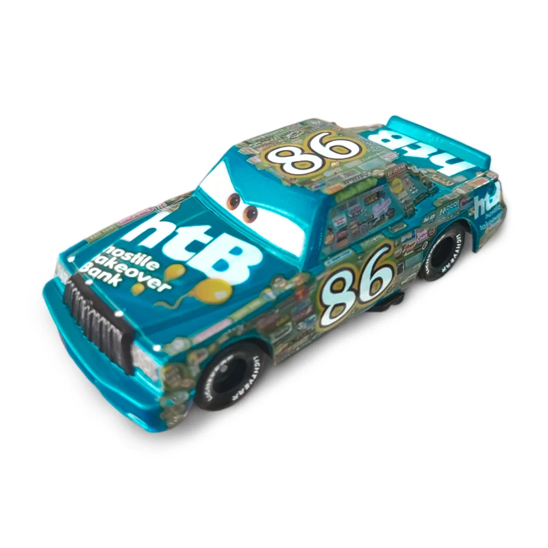 New 86 Roadhog Disney Pixar Cars 3 Toys Lightning McQueen 1:55 Diecast Jackson Storm Mater Metal Alloy Model Birthday Gift Toys