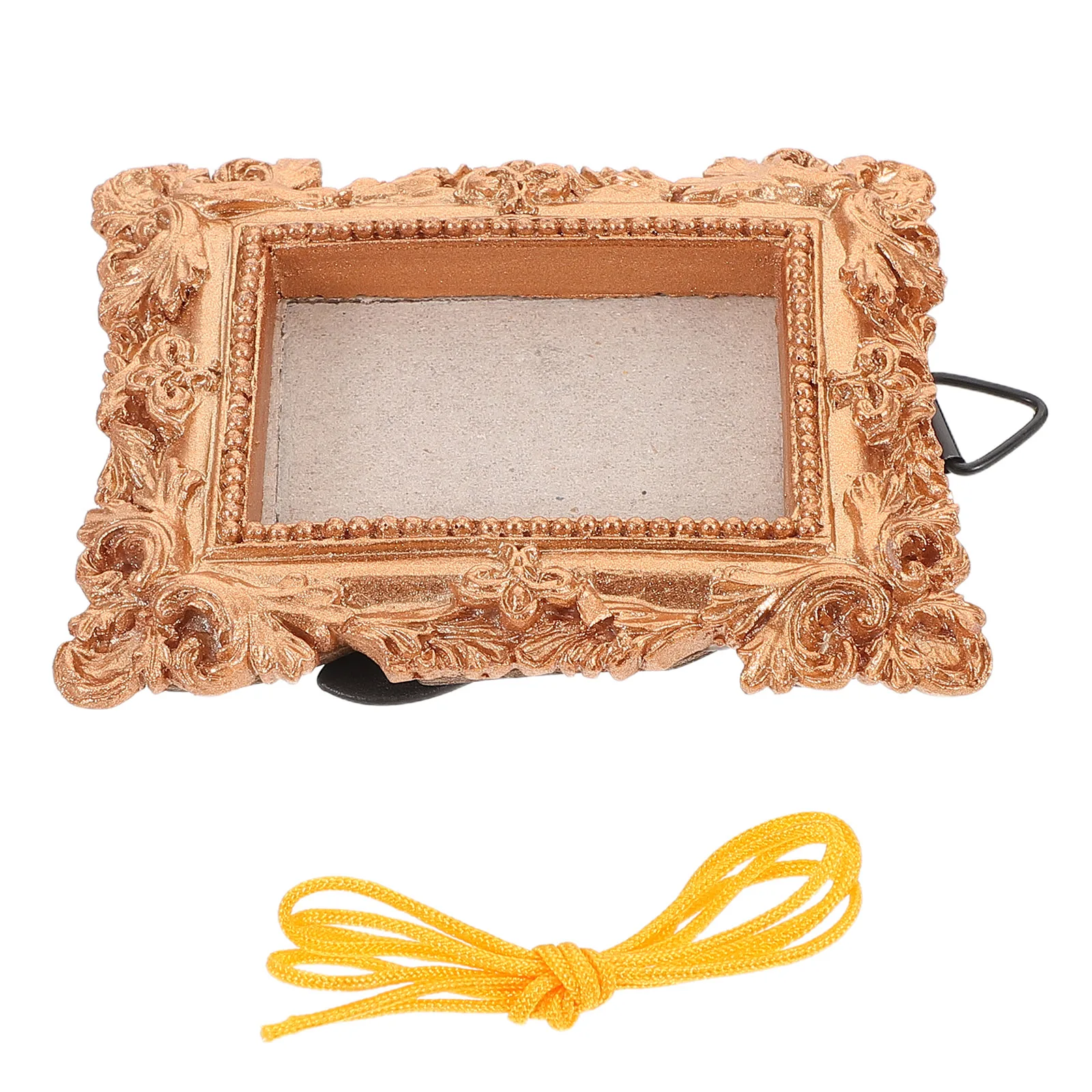 إطار صورة صغير زخرفة خمر البيضاوي حبل معلق شجرة عيد الميلاد ديكور لجدار المنزل لتقوم بها بنفسك عرض الصور الذهب الصغيرة