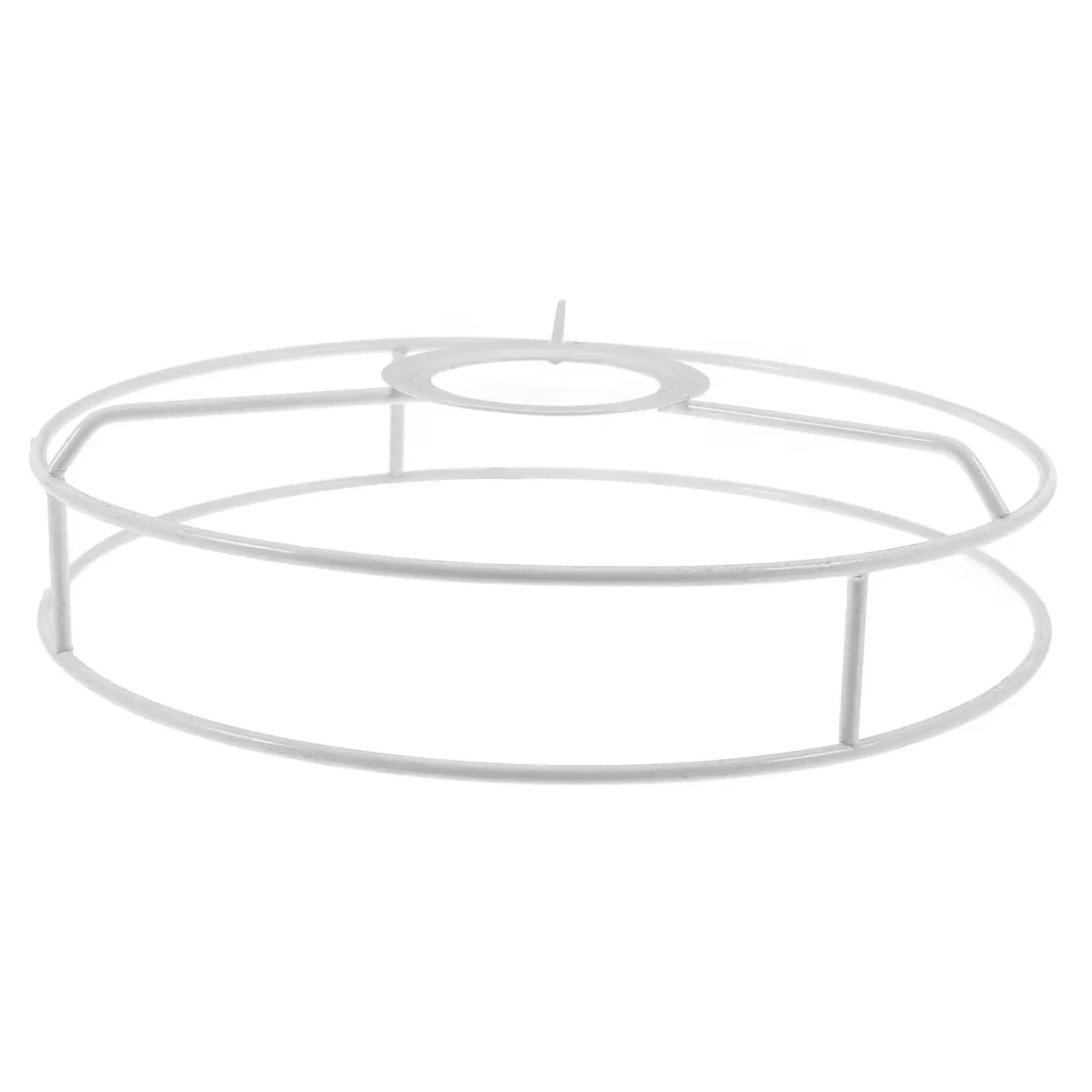 Lamp Shade Frame 4cm Aperture Wire Adapter Ring Support for Table Lamps Pendant Lights DIY Minimalist Design