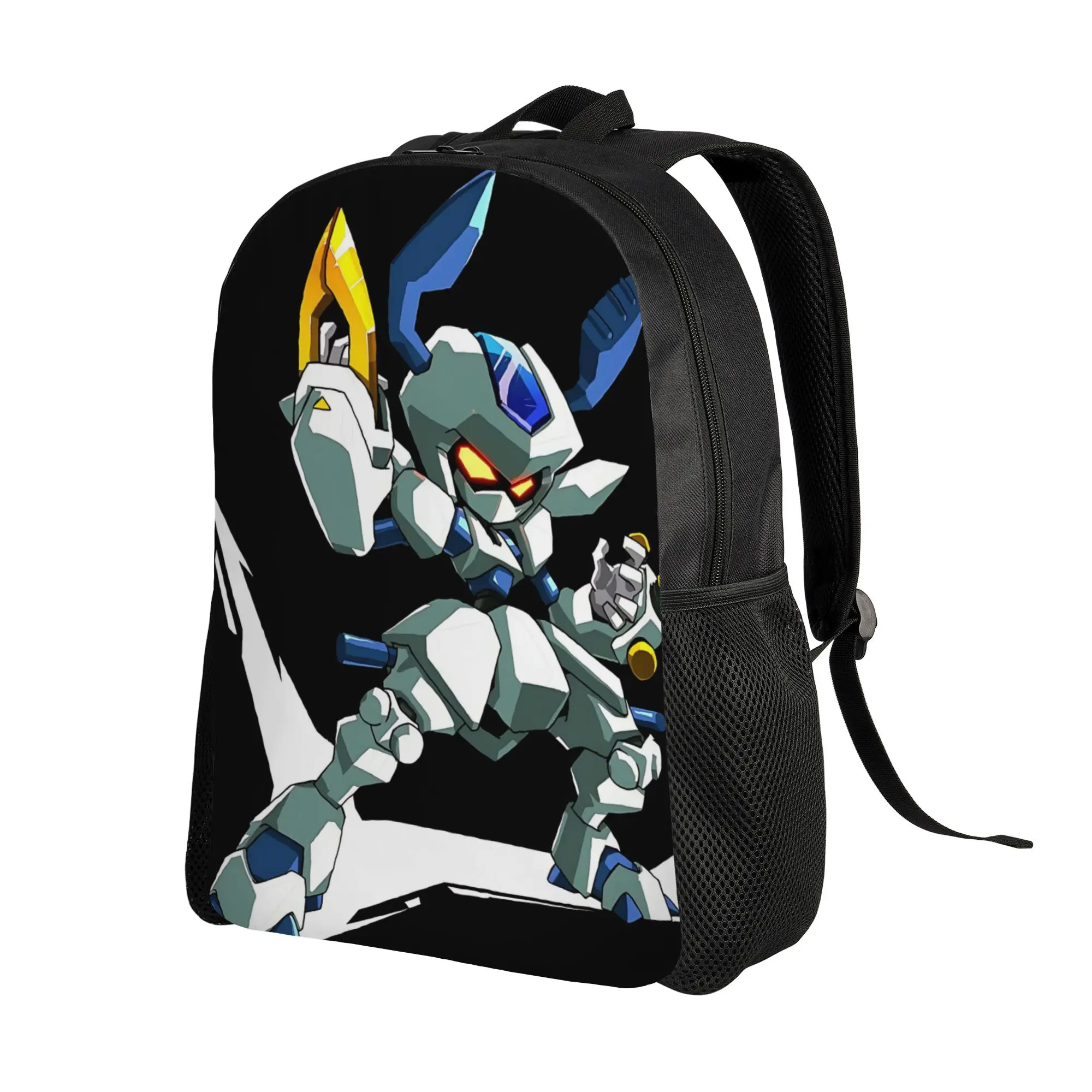 1Piece Backpack Blue New School Year Storage Bag Campus  Medabots Back To School Gift New Term Starts