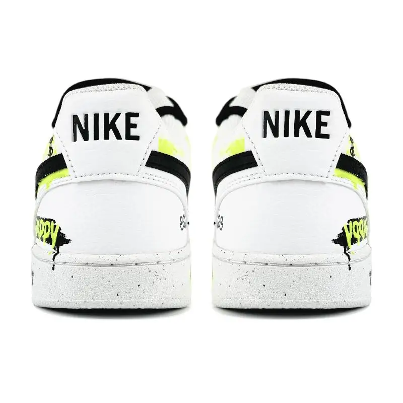 【Customize】Nike Court Vision 1 Skateboarding Shoes Men Low-top White Sneakers shoes DH2987-101