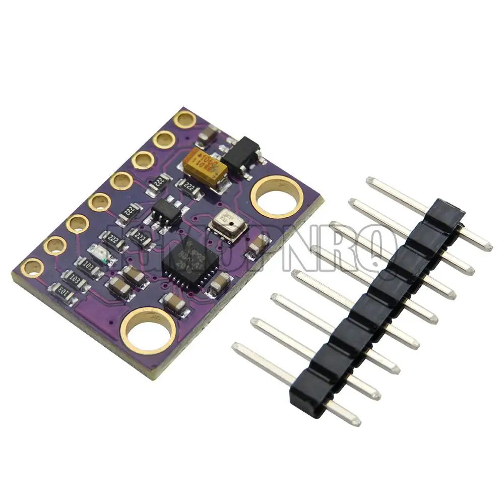 MPU-9250 3-5V MPU9250 GY-91 SPI IIC/I2C 10 dyl kompas z przyspieszeniem 9-czujnik osi moduł tablicy BMP280 dla Arduino — zdjęcie 7