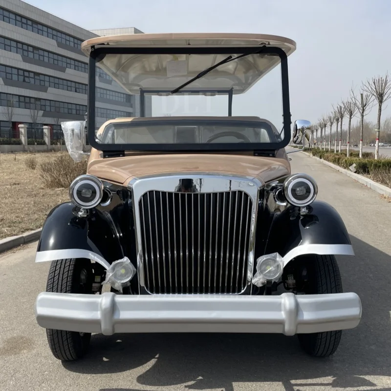 

Классический Модный черный классический автомобиль/электрический автомобиль 72 в на батарейках туристический достопримечательный античный классический старинный автомобиль