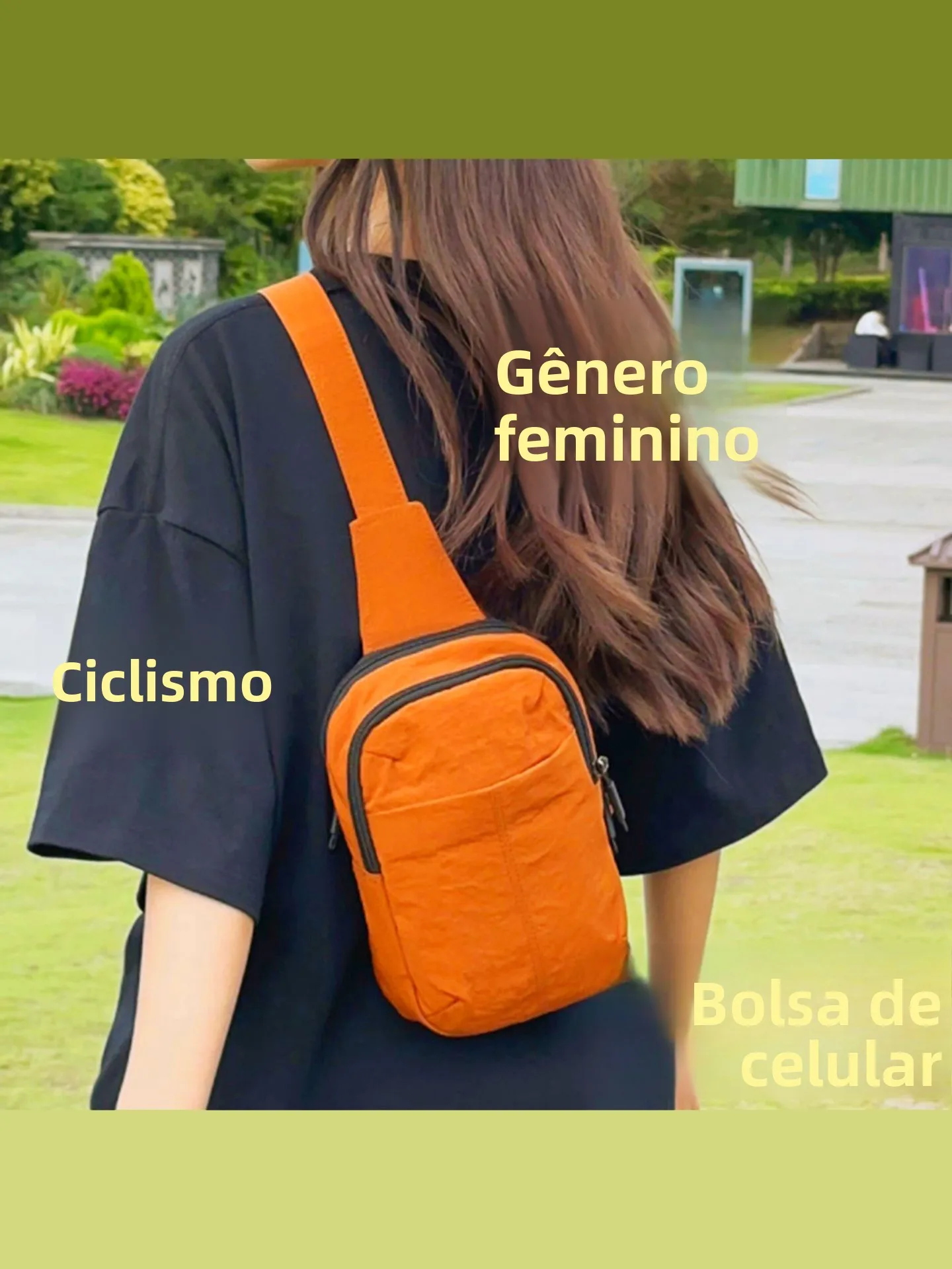 multifunctional-outdoor-cycling-chest-bag-women's-crossbody-bag-summer-2026-new-style-casual-soft-nylon-fabric-zipper-cl