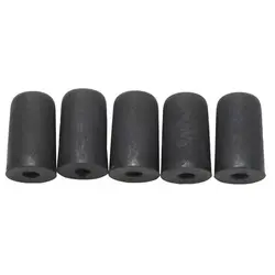 5 Pcs Cello Endpin Tip Protector Rubber Cello Tail Pin Case Tip Cap Protector Non-Slip Mat For Cello Stringed Violin Parts