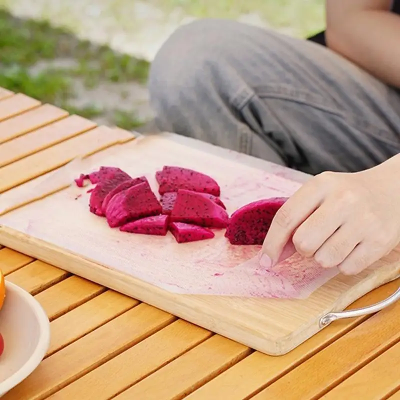 652F Disposable Prep Mat 300CM Length Outdoor Disposable Cutting Board Mat Disposable Preparation Pad Enduring