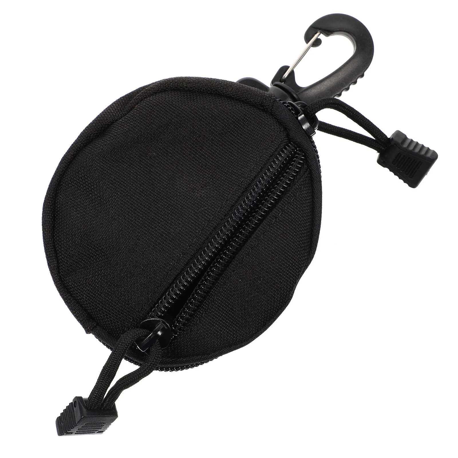 

Portable Earphone Organizer Bag Polyester Durable Multi Purpose Running Cycling Sports Travel Hook Belt Coin Purse Storage