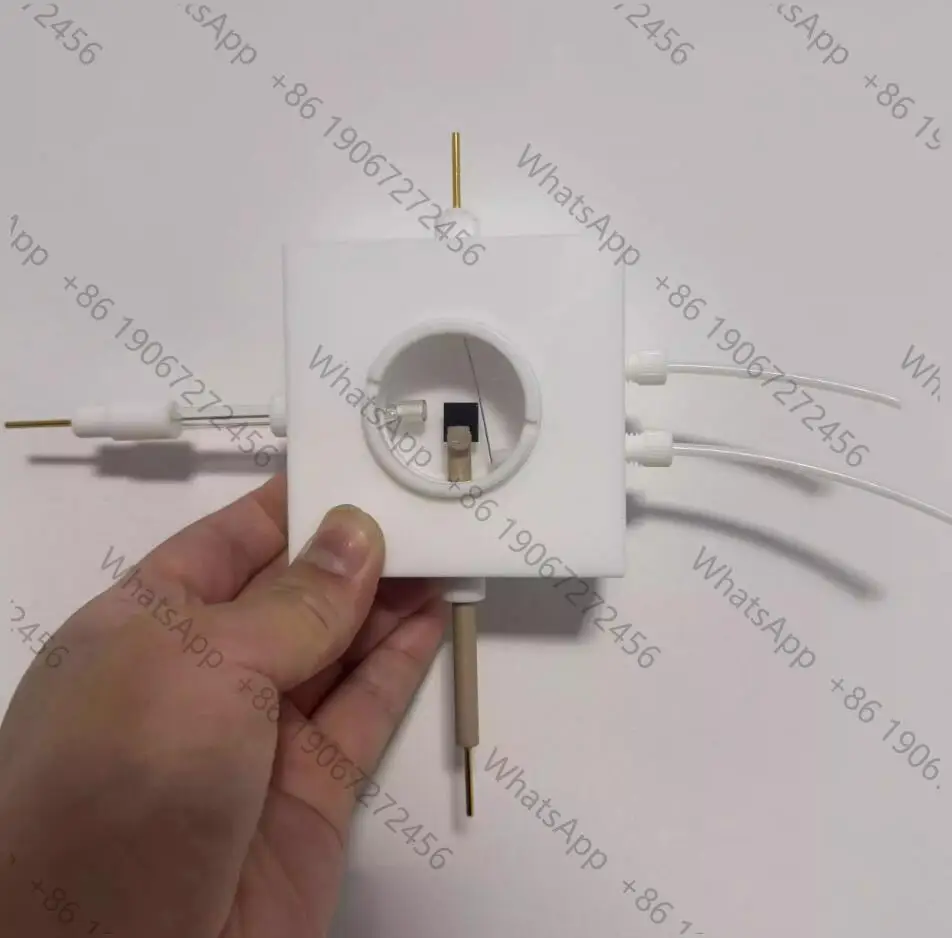 10ml in-situ Raman electrolysis cell/PTFE electrolysis cell (with 37mm quartz window)