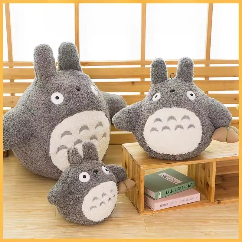 20cm/65cm My Neighbor Totoro Cartoon Plush Doll Cute Animation Girl Bed Pillow Kids Boys Girls Christmas Birthday Gifts