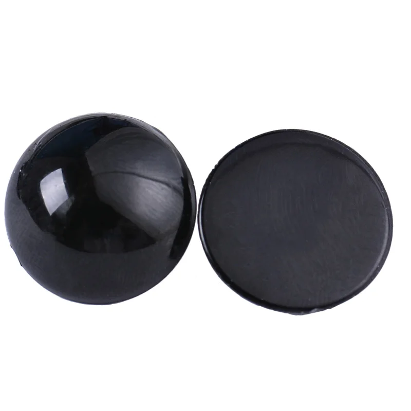 1000PCS 3-10MM Round Flat Black Eye Plastic Eyes for Dolls Making Doll Toys Teddy Bear Eye Doll Eyes Accessories