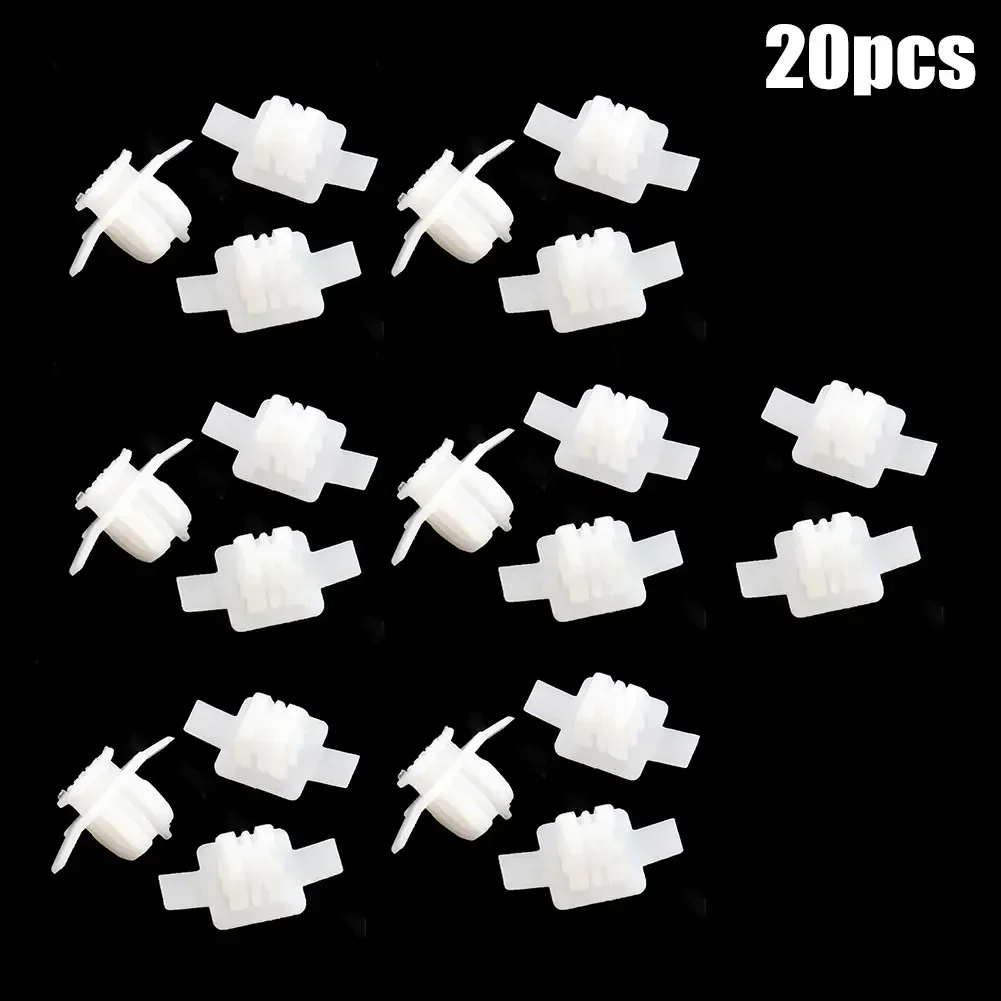 VERYUS 20PCS Wheel Arch Trim Clips Surround Exterior Front Wing For Honda Civic CRV Car Rivet Clips  For HONDA 8th Gen Civic