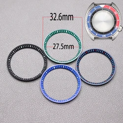 32.6mm High Quality Chapter Case Rings Fit SKX007 SKX009 SKX013 Japan SKX 45mm Turtle Cases Replace Accessories Watches Parts