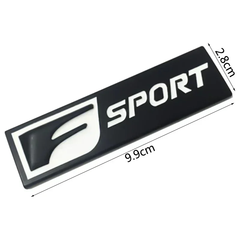 1pc 3D Badge Decal Rear Trunk Emblem Sticker for F Sport Lexus IS ISF GS RX RX350 ES IS250 ES350 LX570 CT200 Auto Accessories