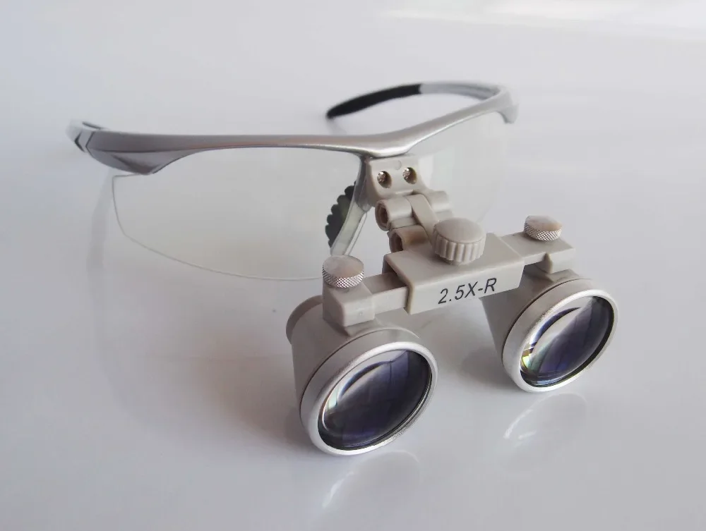 Dental Loupes SJ-series 2.5X with sports Frames dental magnifying glass Surgical Loupes