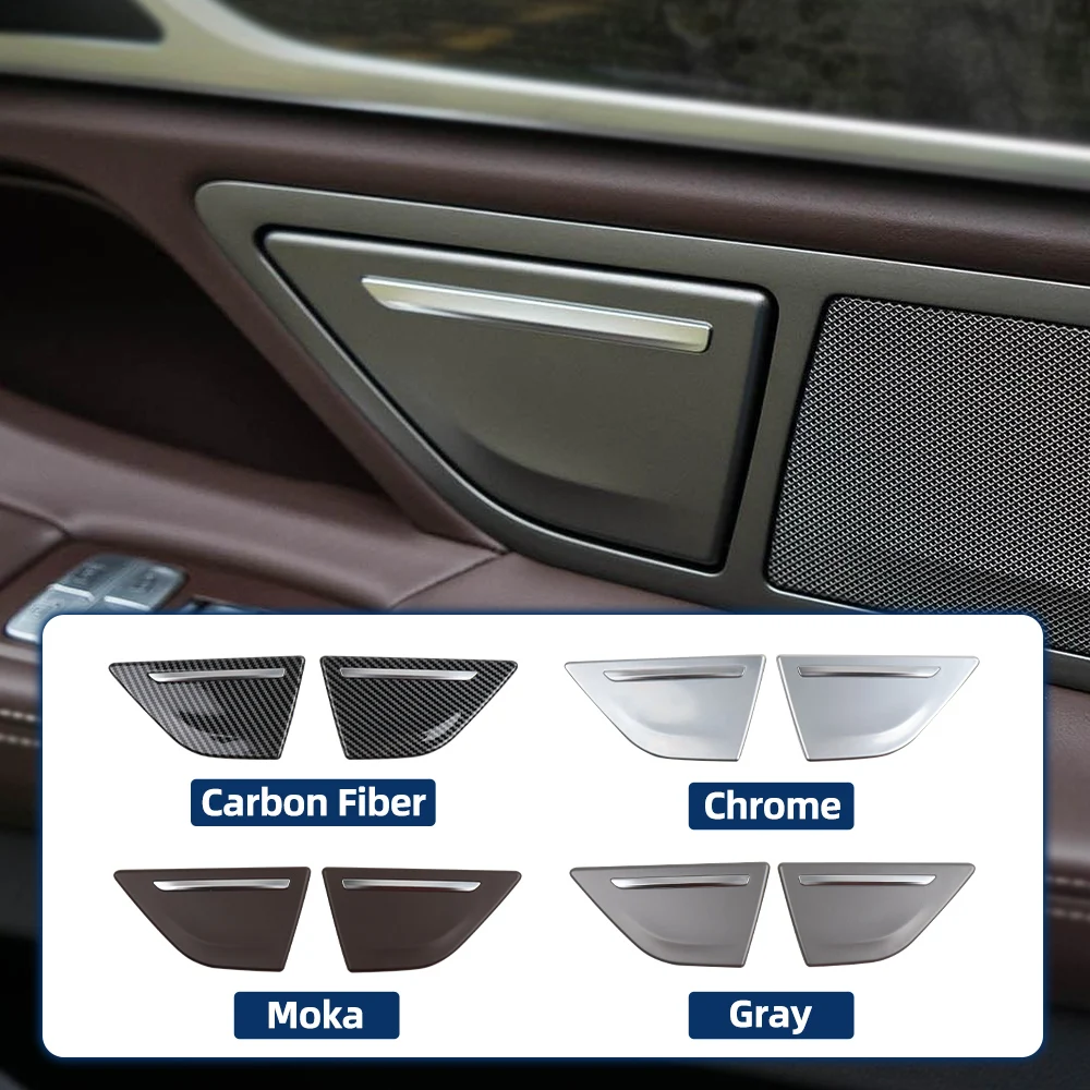Car Interior Rear Door Ashtray Cover Liner Case Replacement For BMW 7 Series G11 G12 730Li 740Li 750Li 760Li 2016-2022