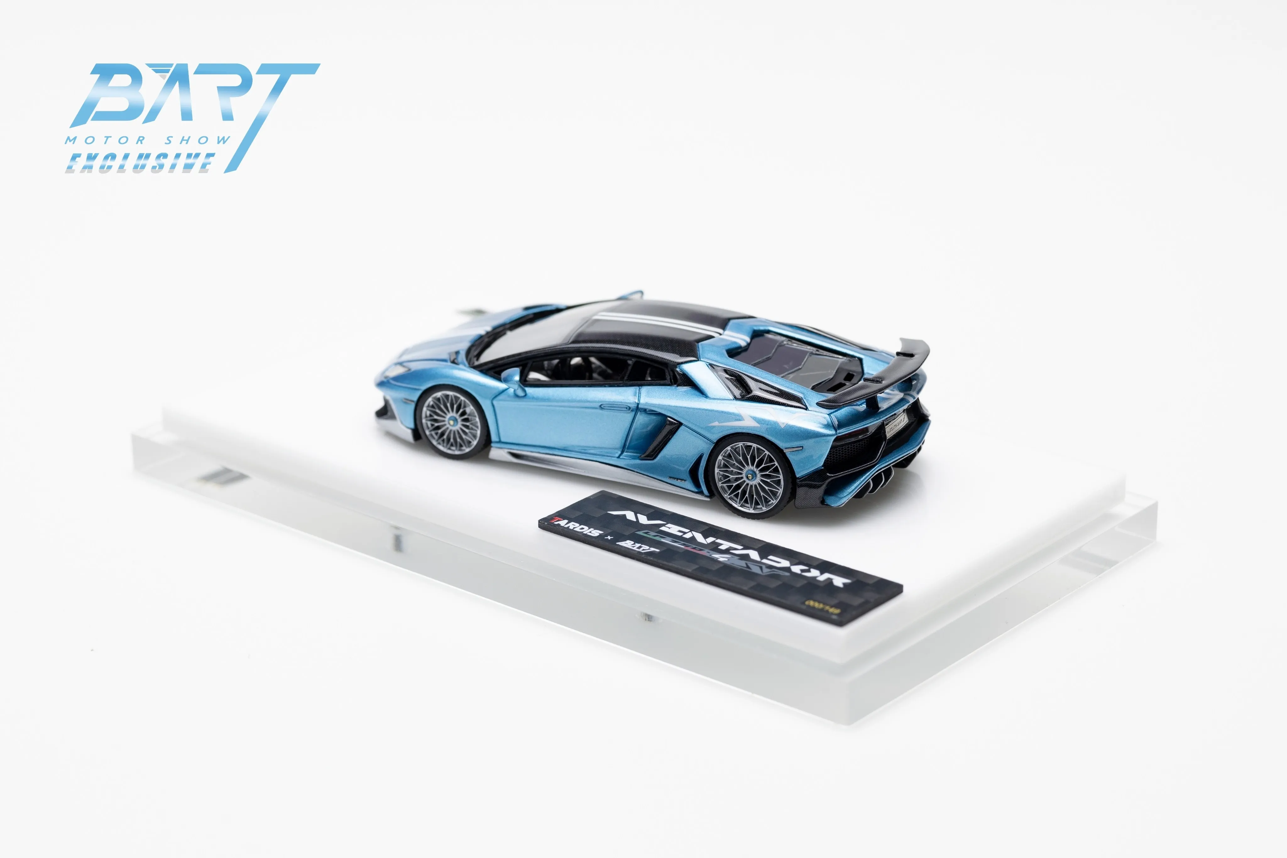 TARDIS x Bart 1:64,Motorshow Lamborghini LP750-4 SV,resin static
