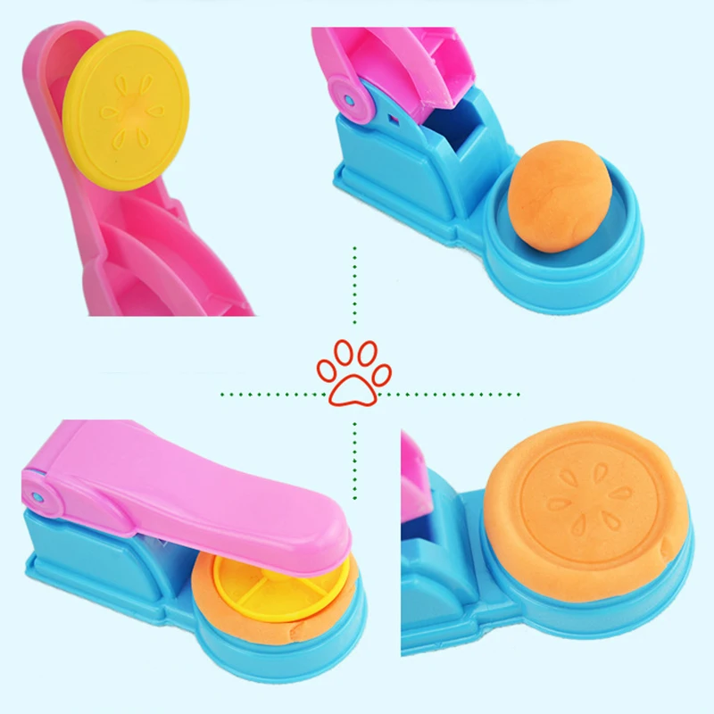 Play Dough Accessories Set for Kids Playdough Tools with Various Plastic Molds Rolling Pins Cutters Clay Model for Children Kids