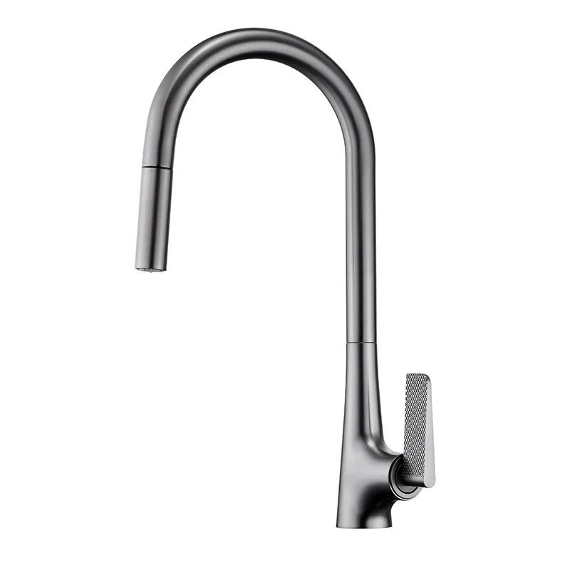 

Color personalized vegetable basin faucet Rotating Multifunctional pulling kitchen faucet