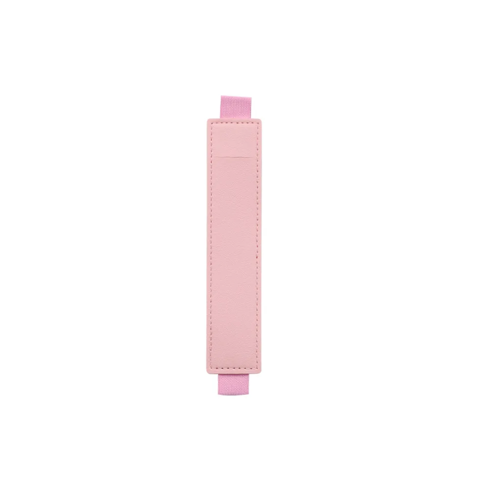 1 st PU-leer elastische notebookbandhouders verstelbare penhoes potloodzakje houder riem voor notebookbinder