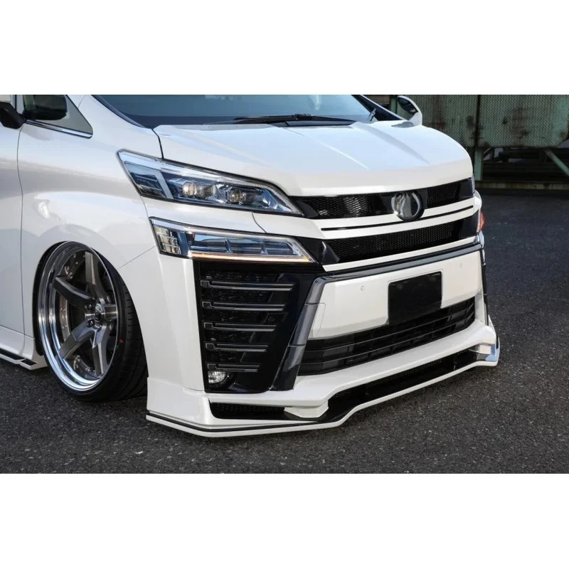 2015 Vellfire AH30 Series KUL نموذج الألياف الزجاجية الجبهة الشفة المفسد الذقن الصغيرة للمركبة #2