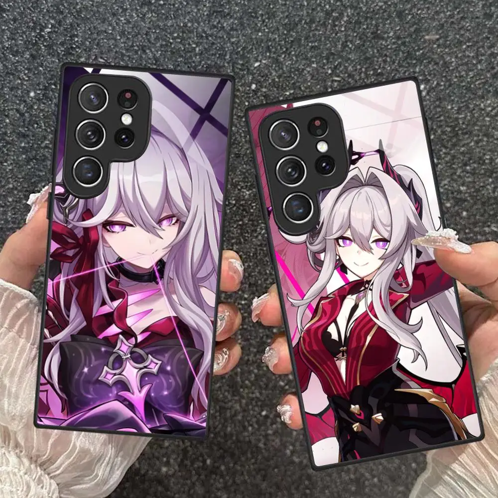HSR Thelema Phone Case for Samsung Galaxy S26 S25 S24 S23 S22 S21 S20 Note20 Plus FE Ultra Glass Protective Cover
