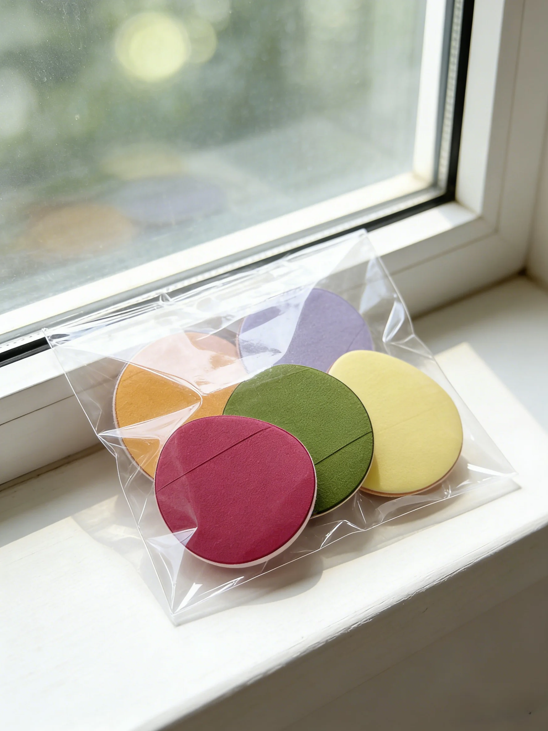 3 قطع إسفنج مكياج، فرشاة تجميل، إسفنج أساس، خلاط جمال، بيضة مكياج، فرشاة بودرة، أدوات مكياج للنساء