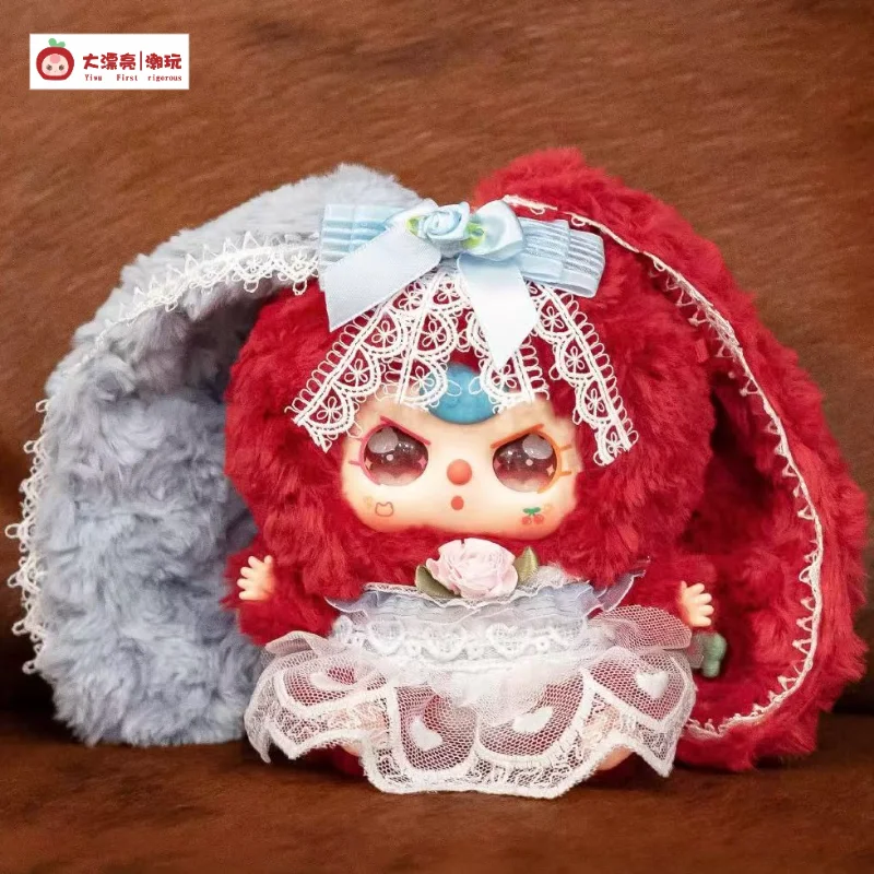 

Baby Three Lily Rabbit-town V4 Series Plush Blind Box Trendy Toy Desktop Decoration Vinyl Doll Pendant Surprise Birthday Gift