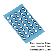 Camera Sponge Rubber Repair Parts Anti Dust Proof Shielded Foam Gasket Sponge For Front Back Camera Accessories