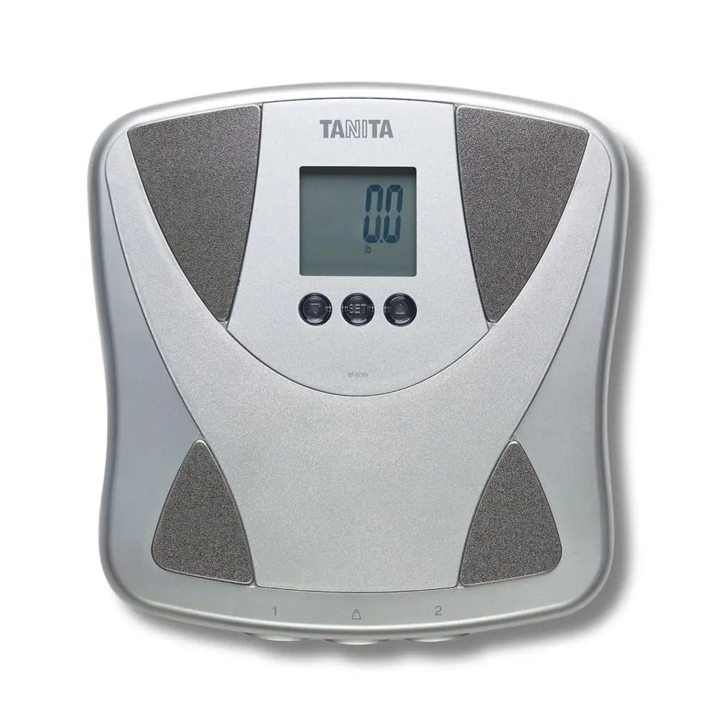 

Multi-Frequency Digital Body Fat and Water Scale - Smart Bathroom Scale with Body Composition Monitoring, 300 lb Capacity, 2-Use
