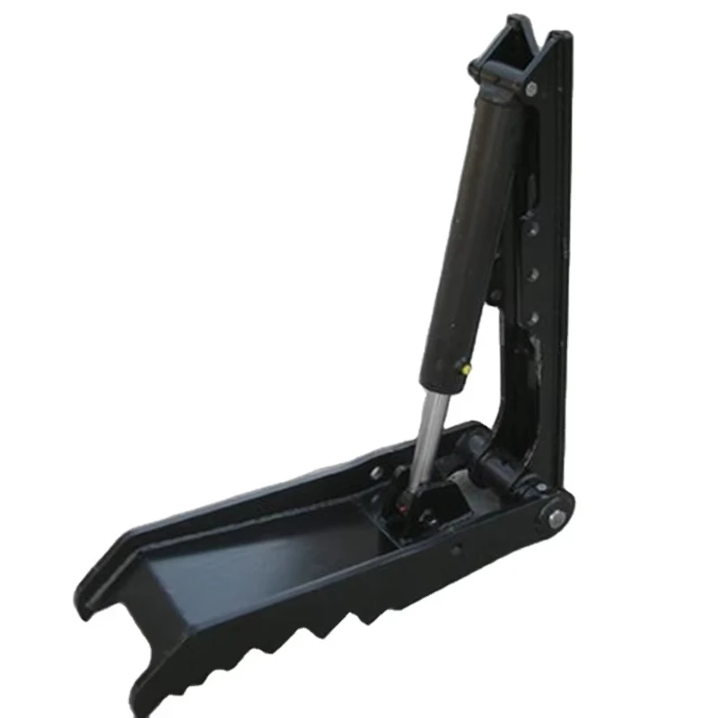 

Small excavator hydraulic bucket thumb and jackhammer crusher auger rake grab bucket earth splitter grab quick hook