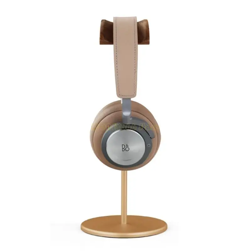 سماعات رأس F62C Universal حامل سماعات رأس الخشب حامل مكتب حامل رف رف رف حامل سماعة الرأس