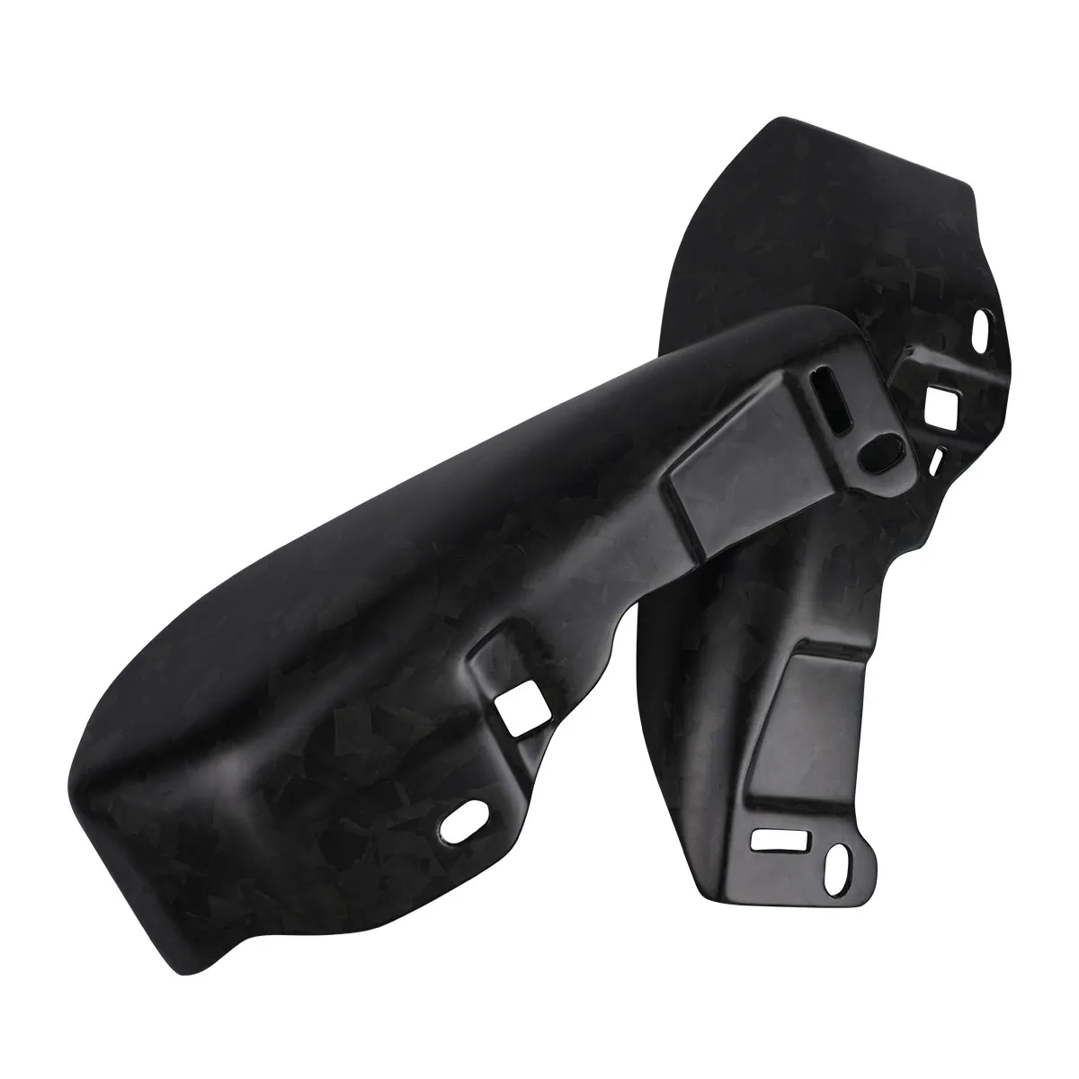 Forged Matte Carbon Fiber Black Engine Heat Shield Perfect Fit for Harley 2025 Street Glide Ultra (FLHXU)