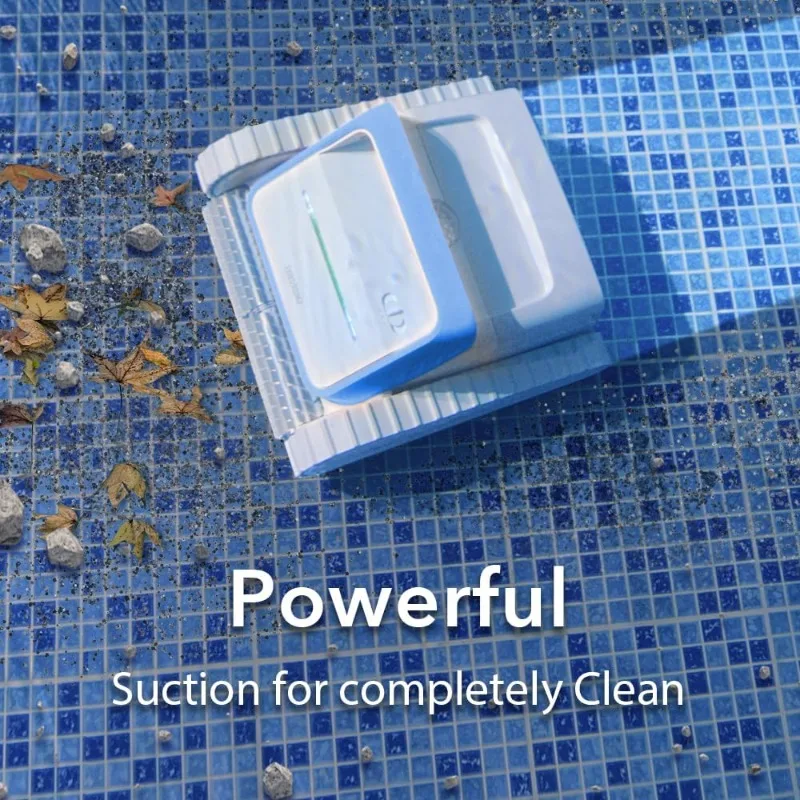 Upgrade SMOROBOT Cordless Robotic Pool Cleaners for Inground Pools,3300GPH Strong Power,150 mins Runtime
