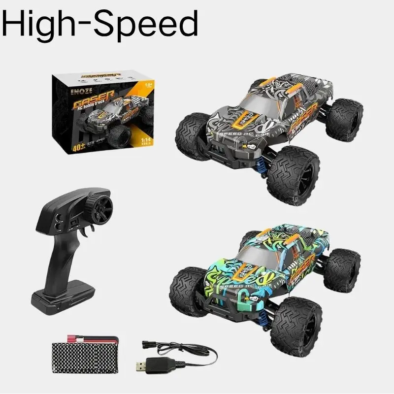 

1:14 Scale 4WD RC Car High Speed Waterproof Remote Control Truck 4x4 Off Road Drift Racing for Kids Adults
