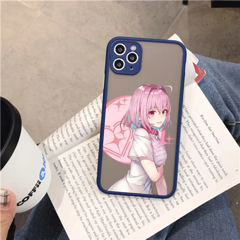 Etui na telefon Riamu Yumemi Anime do iPhone 14 11 12 13 Mini Pro Max 8 7 Plus X XR XS MAX Półprzezroczysty matowy pokrowiec