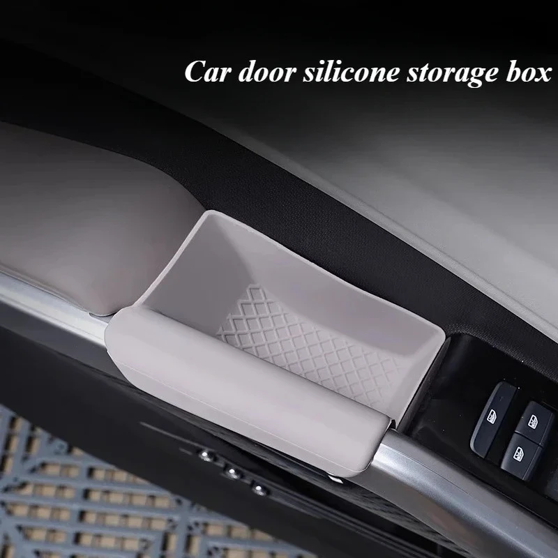 For BYD Yuan Plus ATTO 3 Car Door Storage Box Four Doors Central Control Armrest Box Compartment Storage Auto Accessories