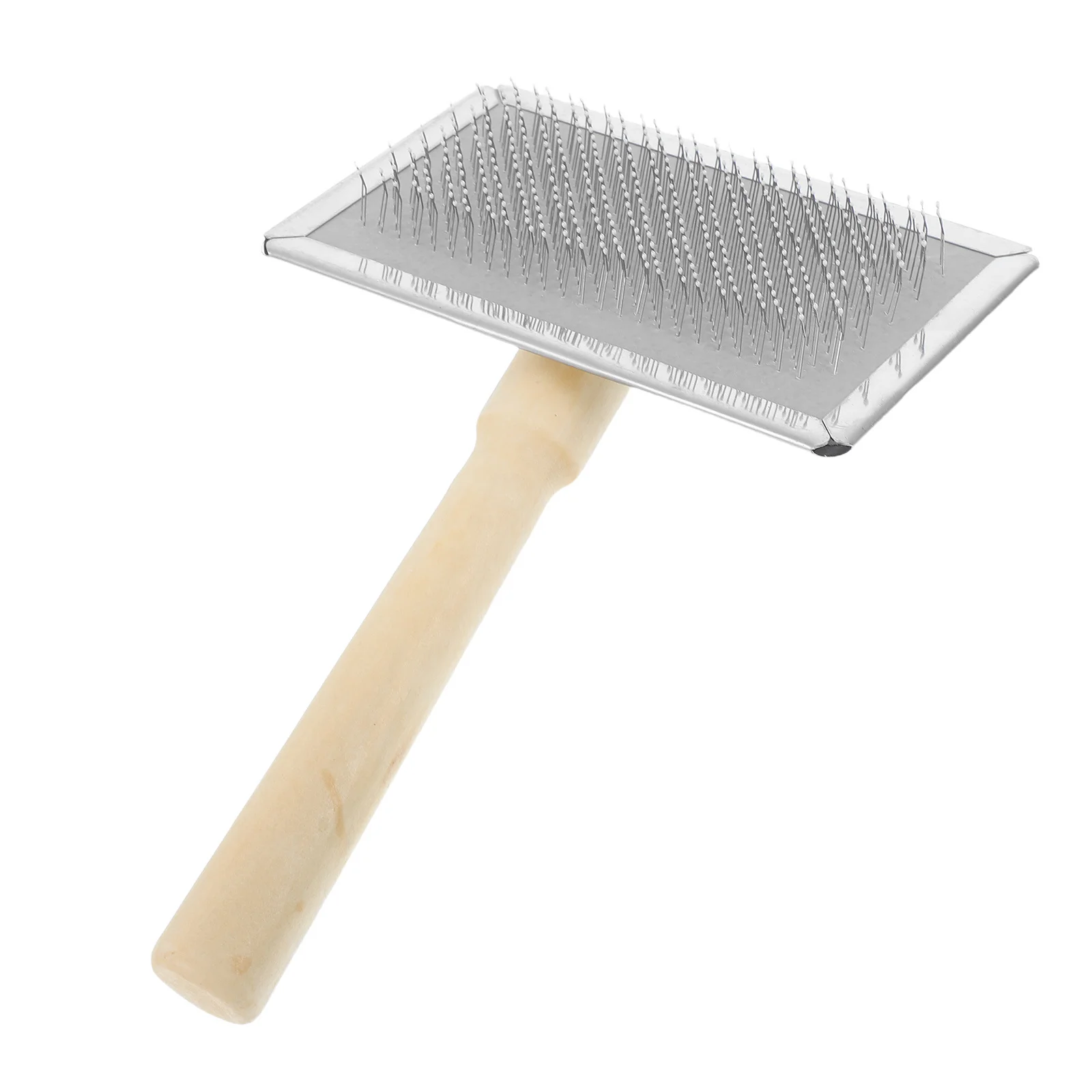 Wool Carders Brush: Wooden Hand Felting Tools For Needle Felting Craft Projects Diy Wool Tool For Pet
