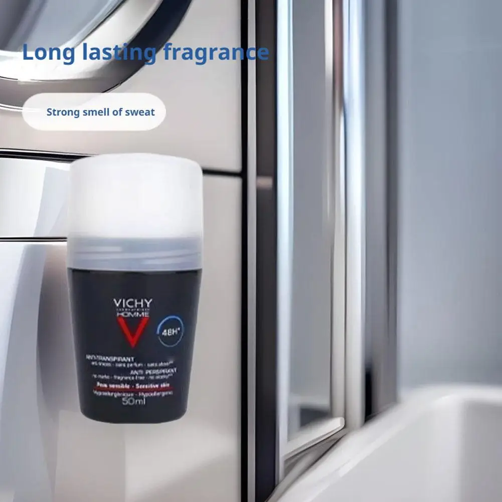Освежающее и долговечное средство для снятия поту под мышками Vichy с дизайном из бисера, отшелушивающим ароматом тела и средство для снятия поту