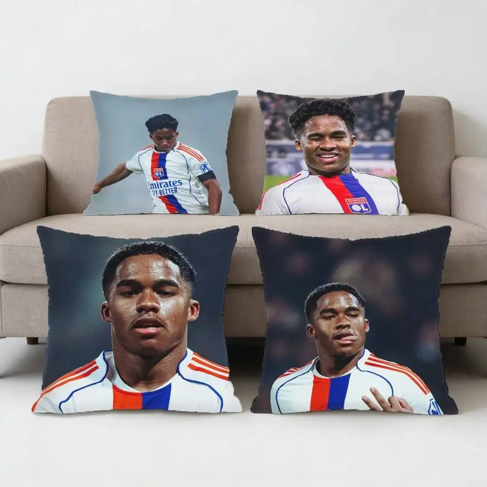 

Endrick Footballers Pillow Case Sofa Living Room Bedroom Headboard Backrest Cushion Square Cushion Nap Time