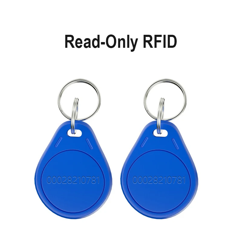 

13.56MHz RFID Keykobs Read Only S50 Proximity IC Smart Card Token Tag Key Fobs For Access Control System
