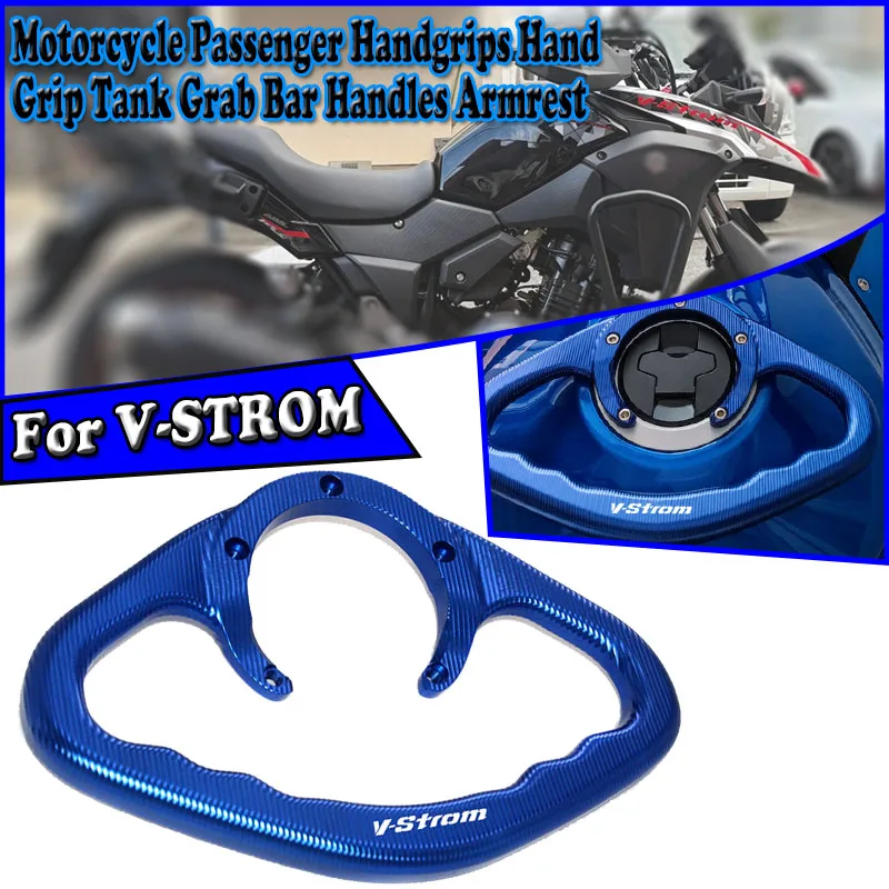 

For V-STROM DL 250 650 1000 V-Strom 650/XT 1000/XT CNC Motorcycle Passenger Handgrips Hand Grip Tank Grab Bar Handles Armrest